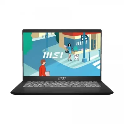 MSI Modern 14 C11M Laptop | Core i3 11th Gen | 14″ FHD IPS Display | Classic Black
